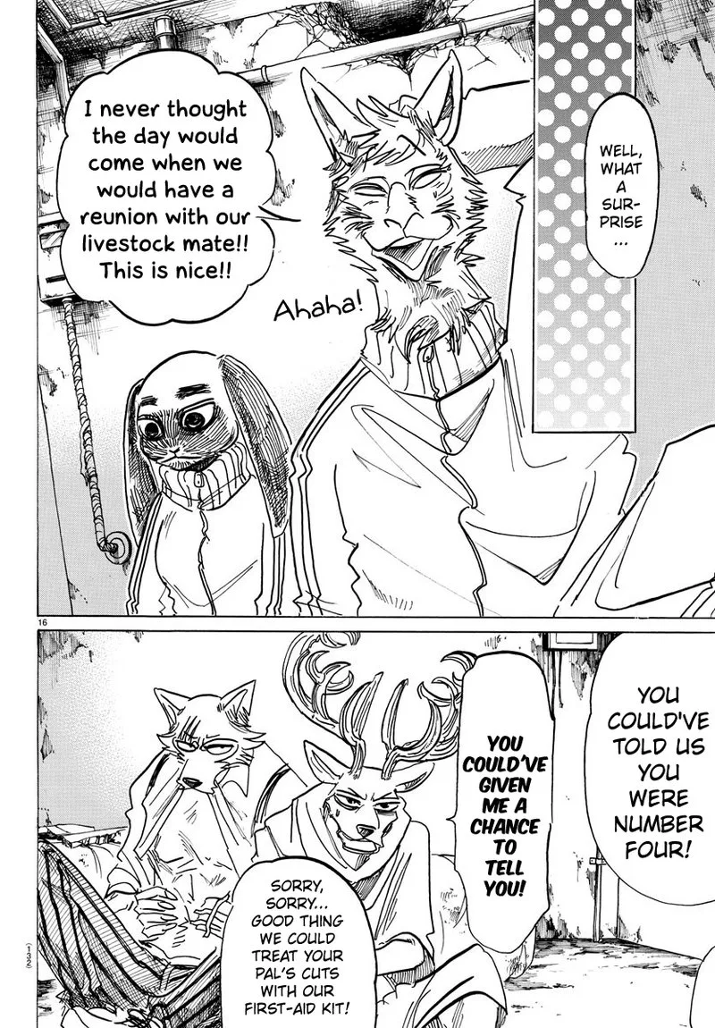 Beastars Chapter 159 page 16