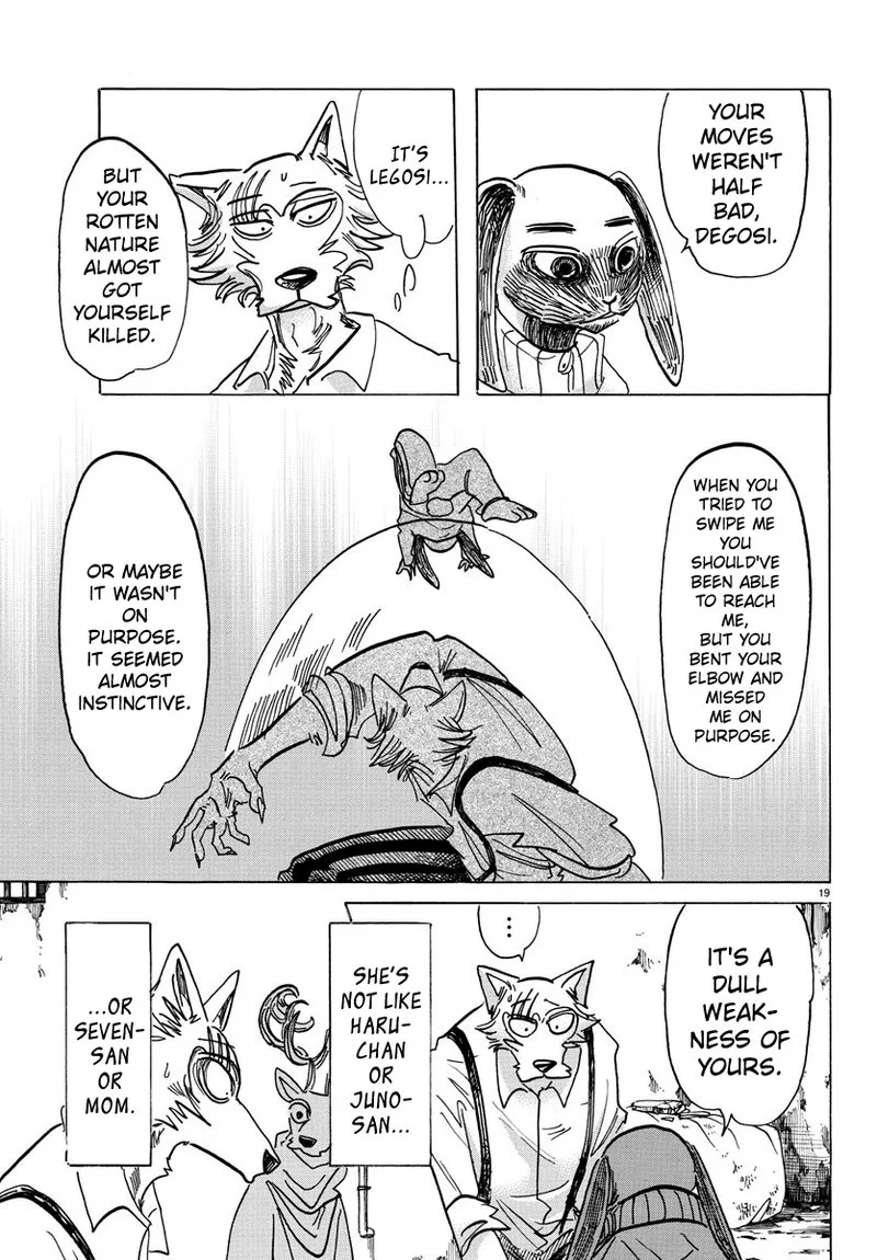 Beastars Chapter 159 page 19