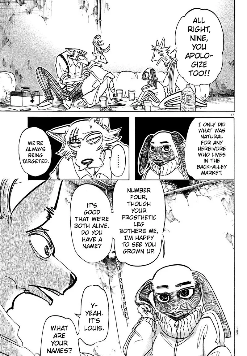 Beastars Chapter 159 page 17