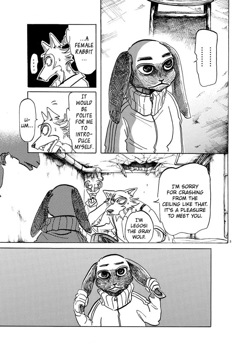 Beastars Chapter 159 page 3