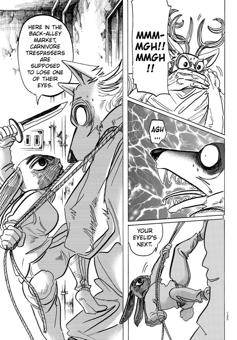 Beastars Chapter 159 page 9