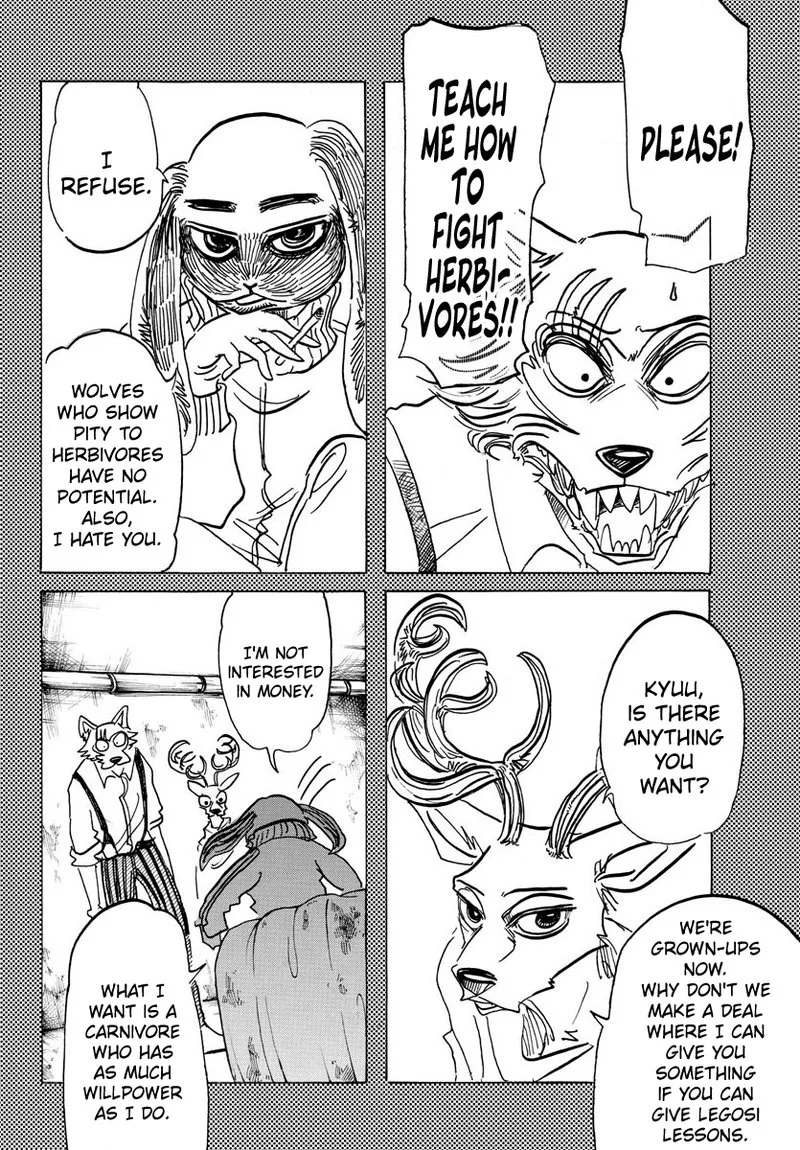 Beastars Chapter 160 page 4