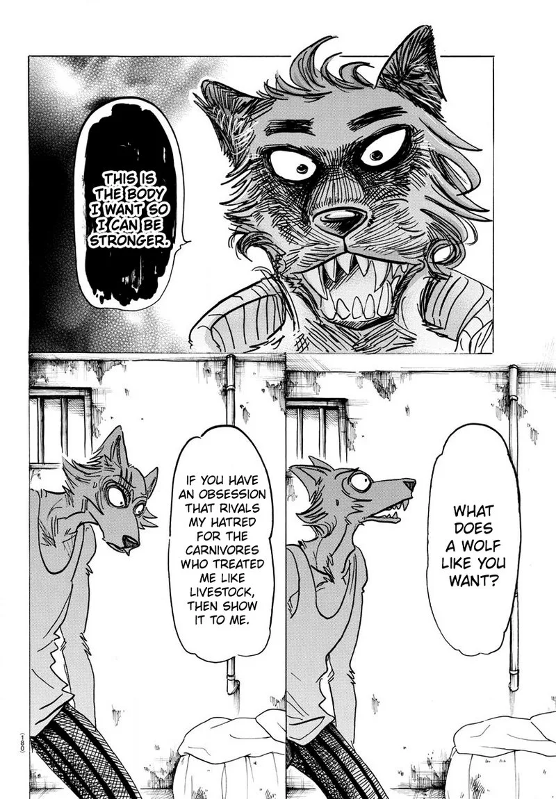 Beastars Chapter 160 page 12