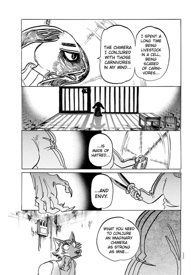 Beastars Chapter 160 page 9