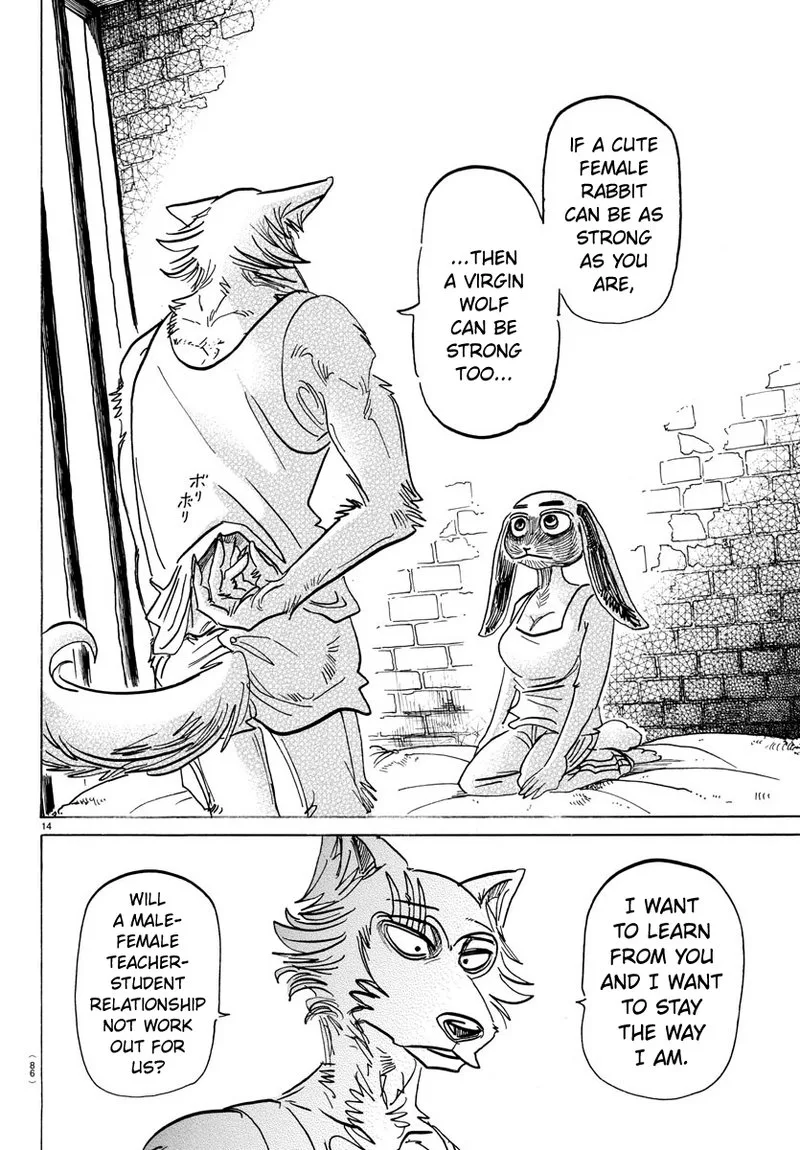 Beastars Chapter 161 page 14