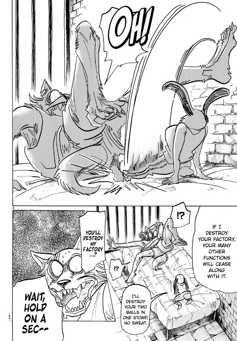 Beastars Chapter 161 page 8
