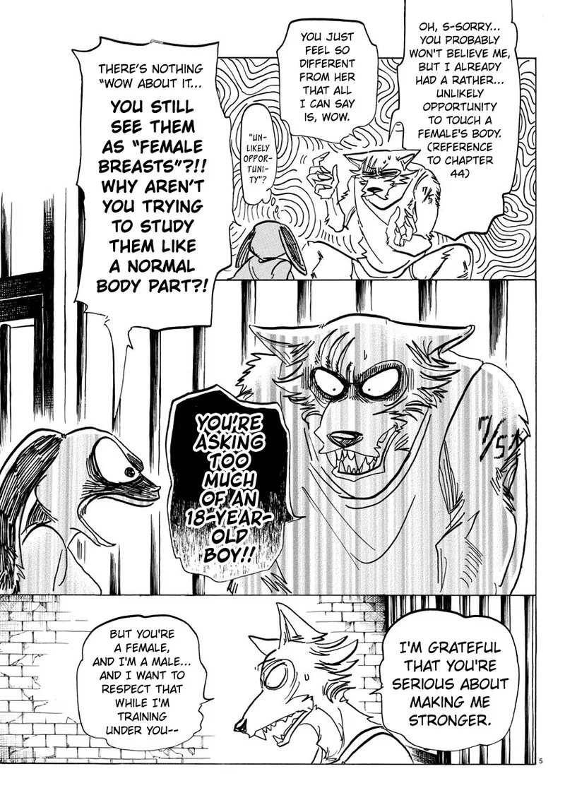 Beastars Chapter 161 page 5