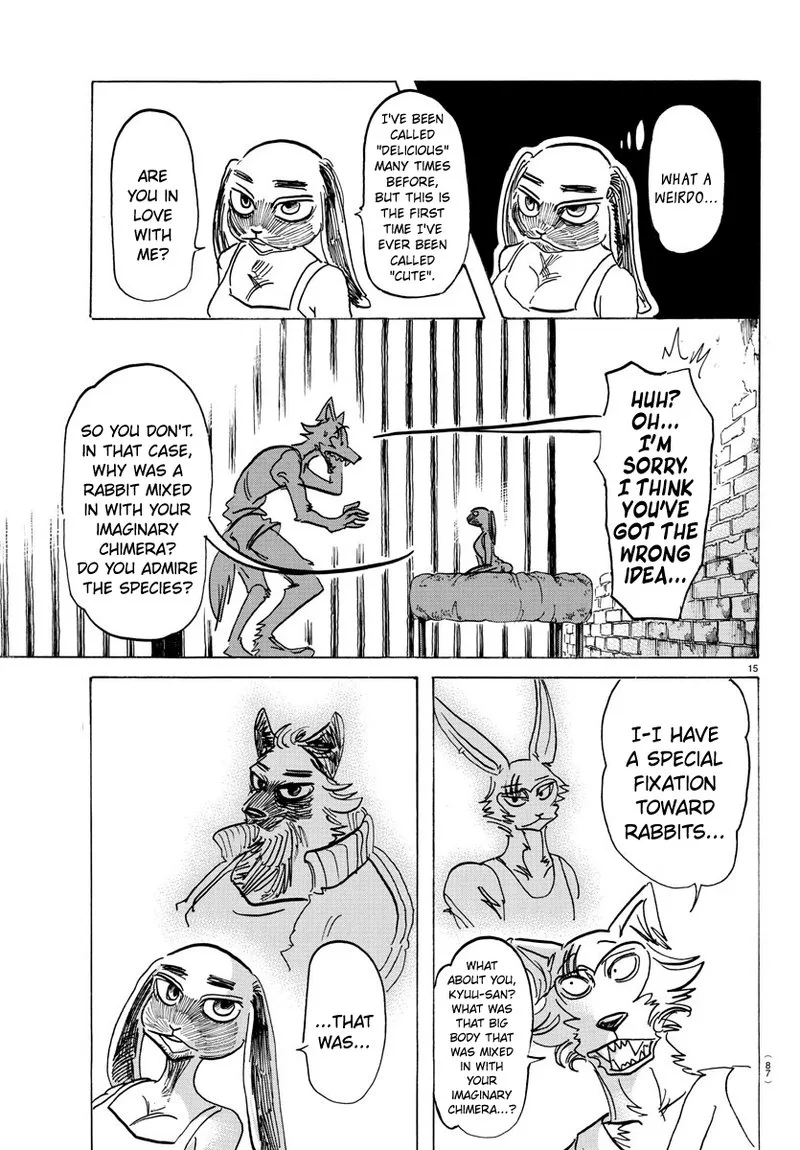 Beastars Chapter 161 page 15