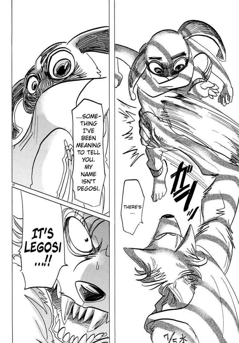 Beastars Chapter 161 page 10