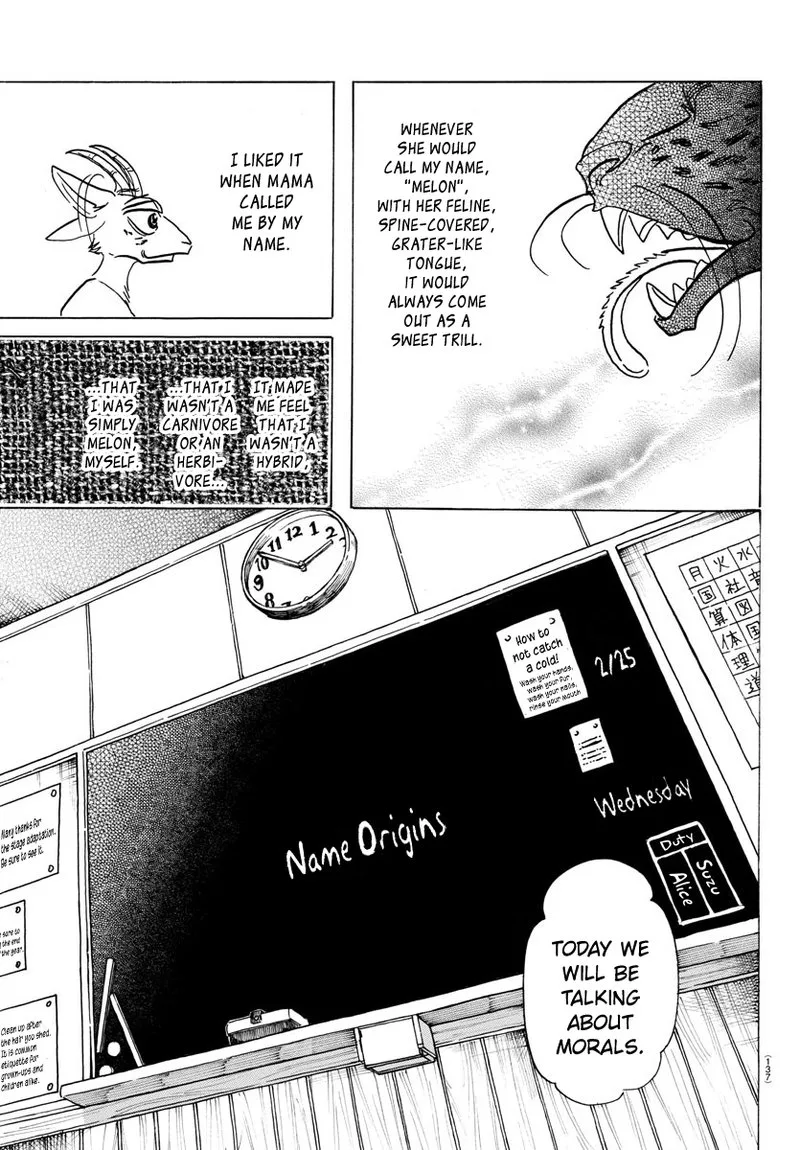 Beastars Chapter 162 page 9