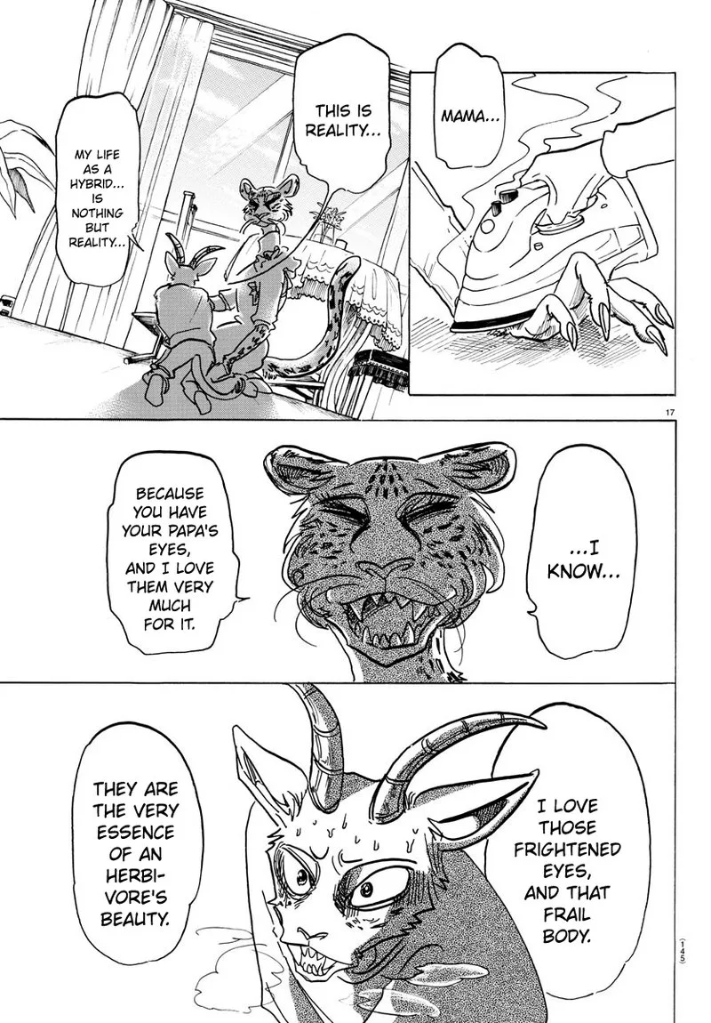 Beastars Chapter 162 page 17