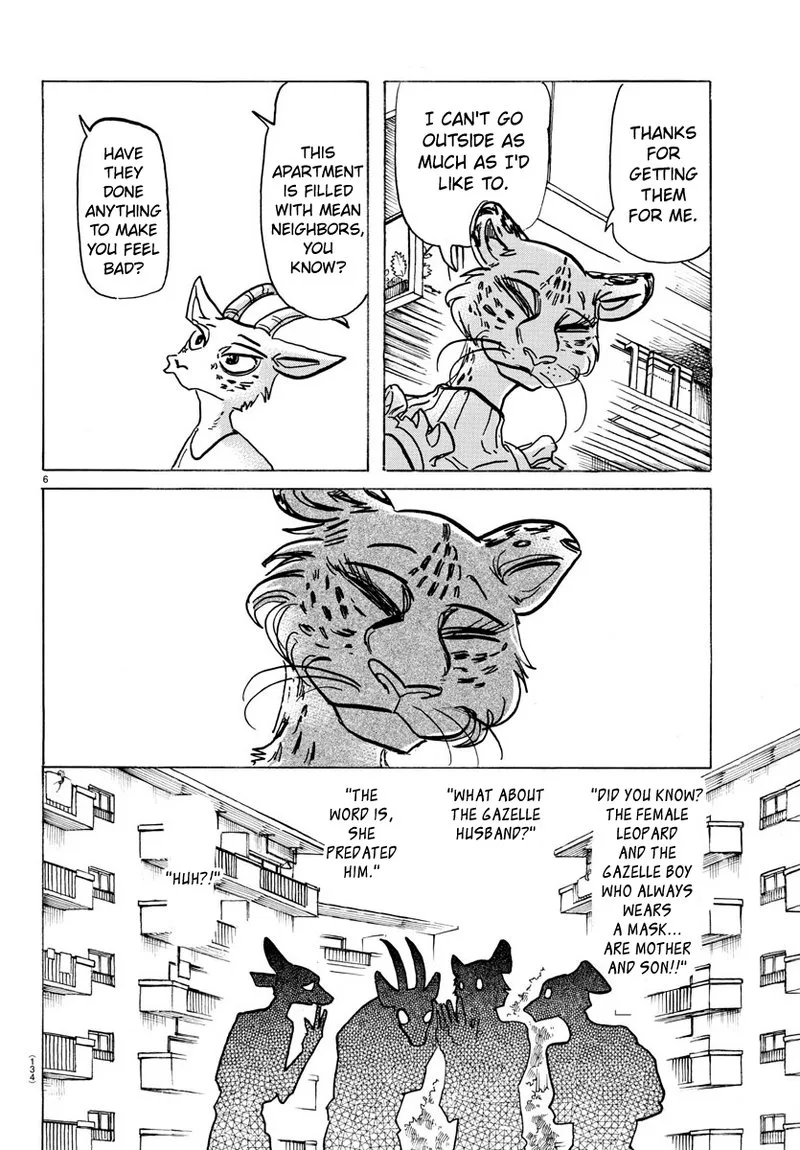 Beastars Chapter 162 page 6