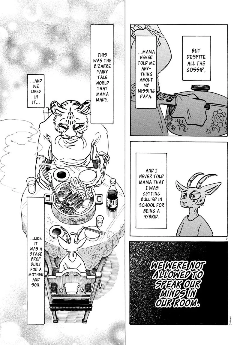 Beastars Chapter 162 page 7
