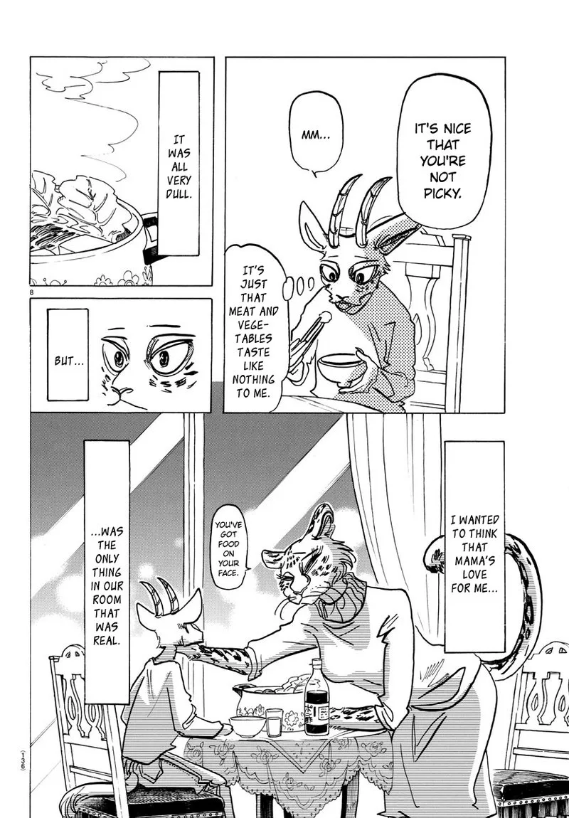 Beastars Chapter 162 page 8