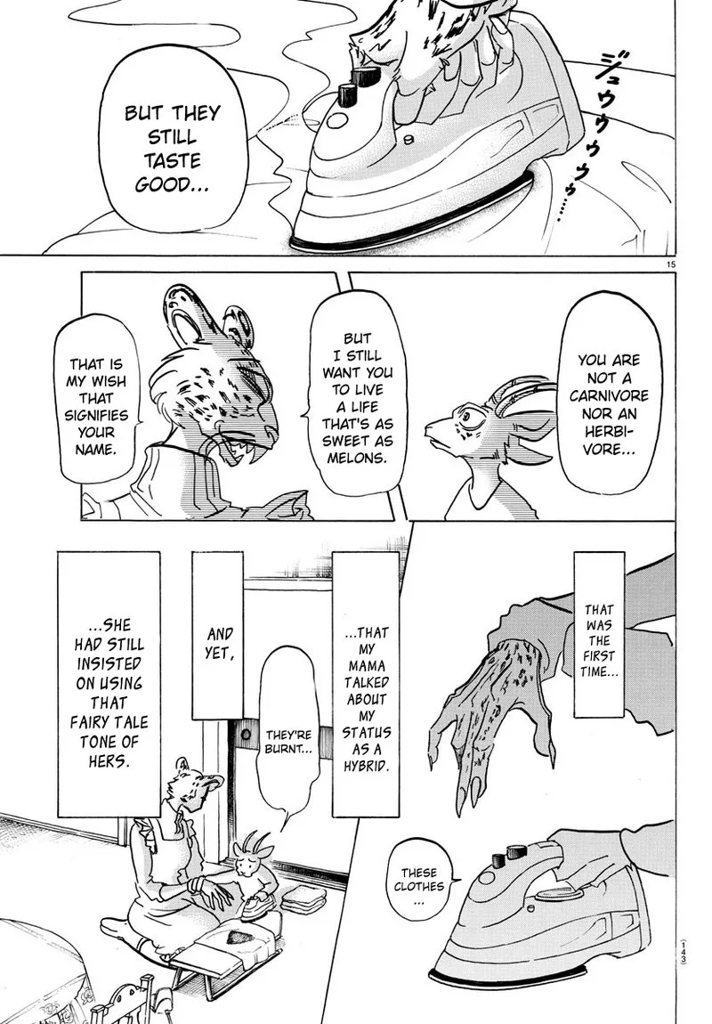 Beastars Chapter 162 page 15