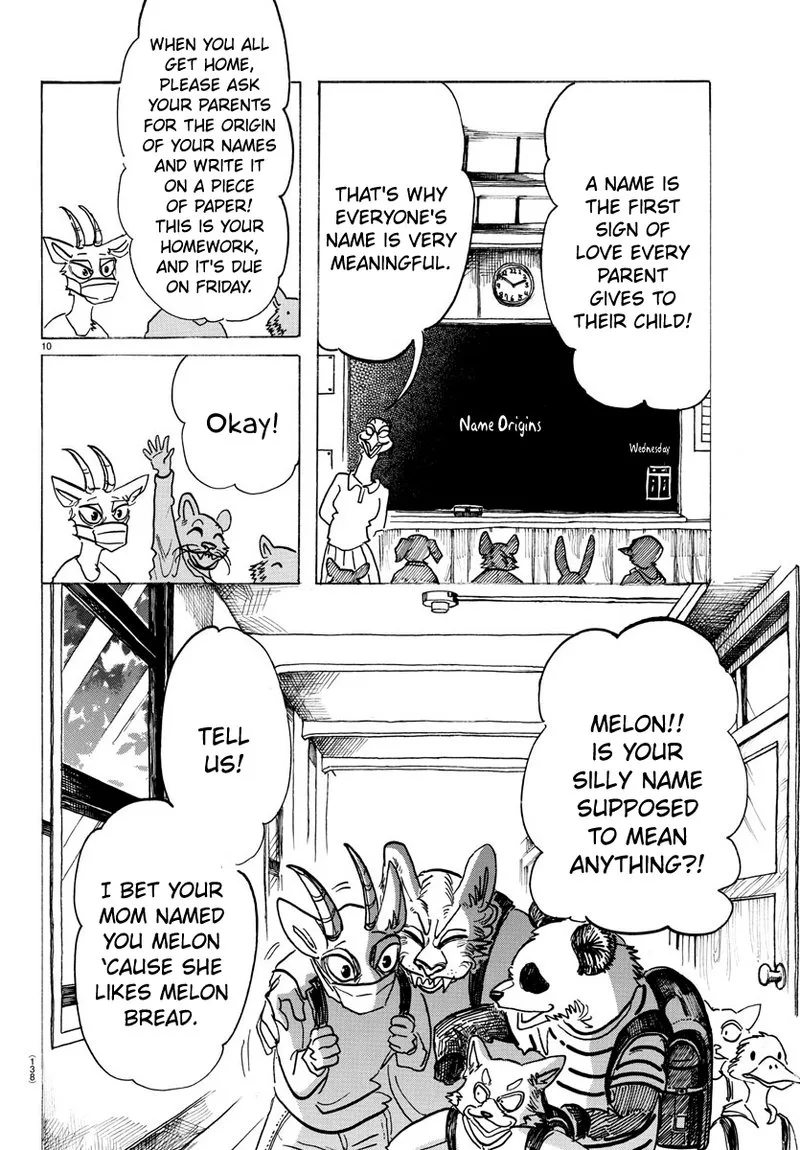 Beastars Chapter 162 page 10