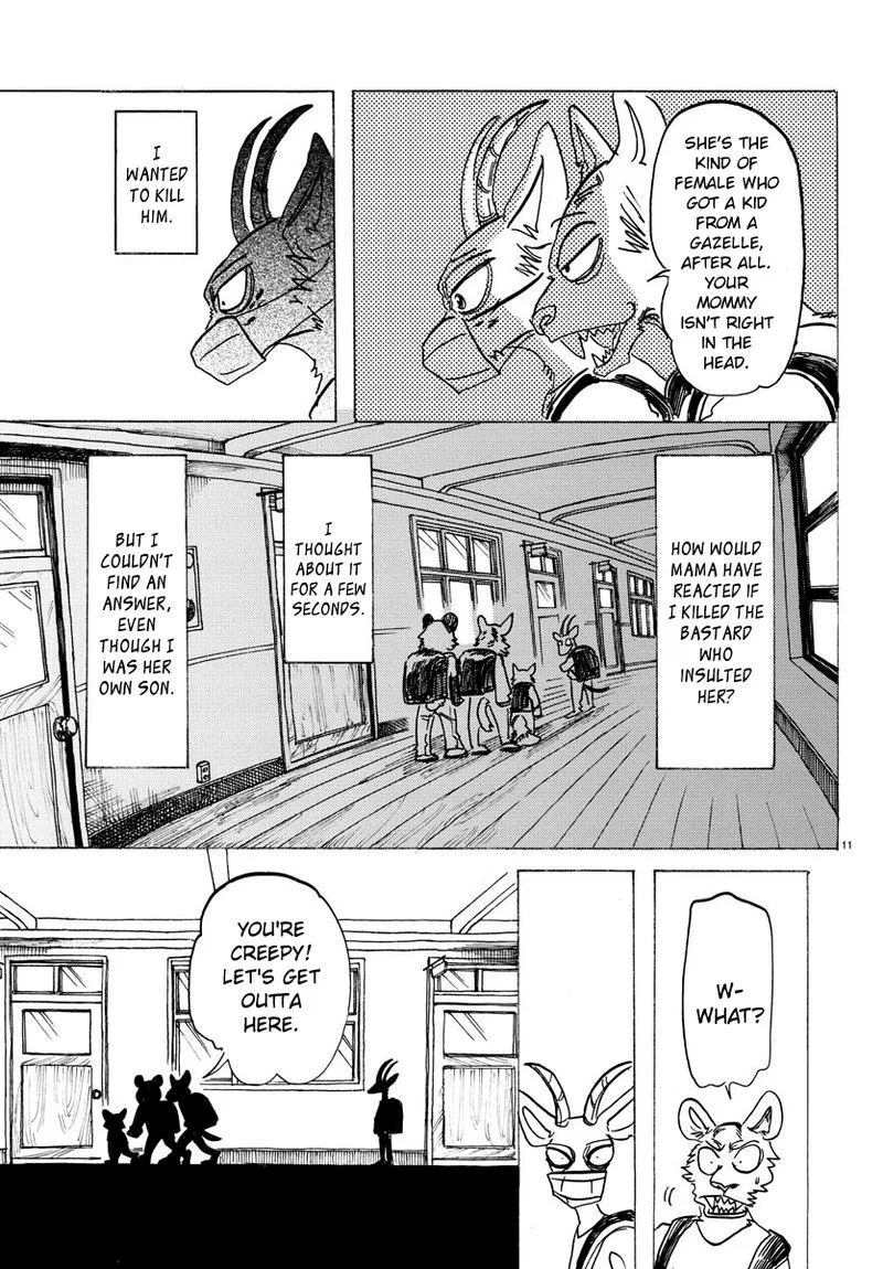 Beastars Chapter 162 page 11