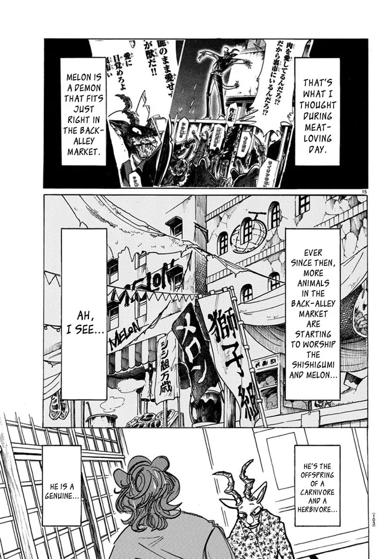 Beastars Chapter 163 page 15