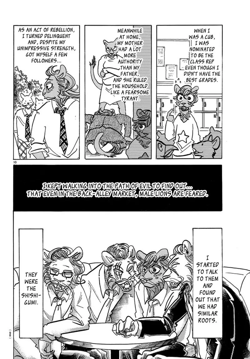 Beastars Chapter 163 page 10
