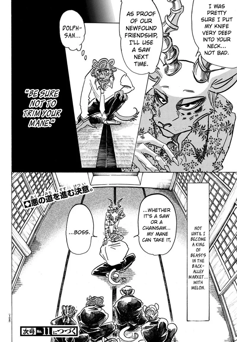 Beastars Chapter 163 page 19