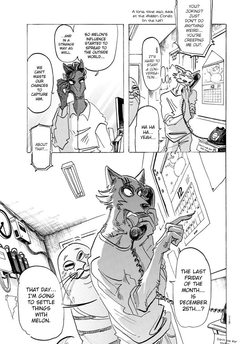 Beastars Chapter 164 page 3