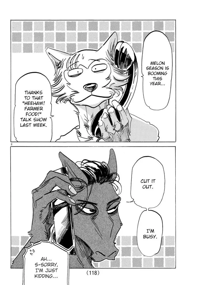Beastars Chapter 164 page 2