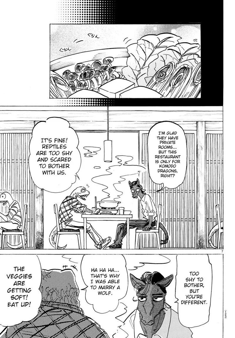 Beastars Chapter 164 page 7
