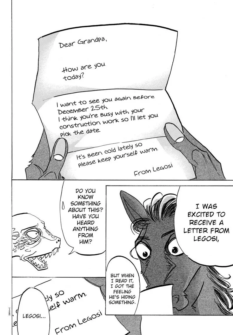 Beastars Chapter 164 page 12
