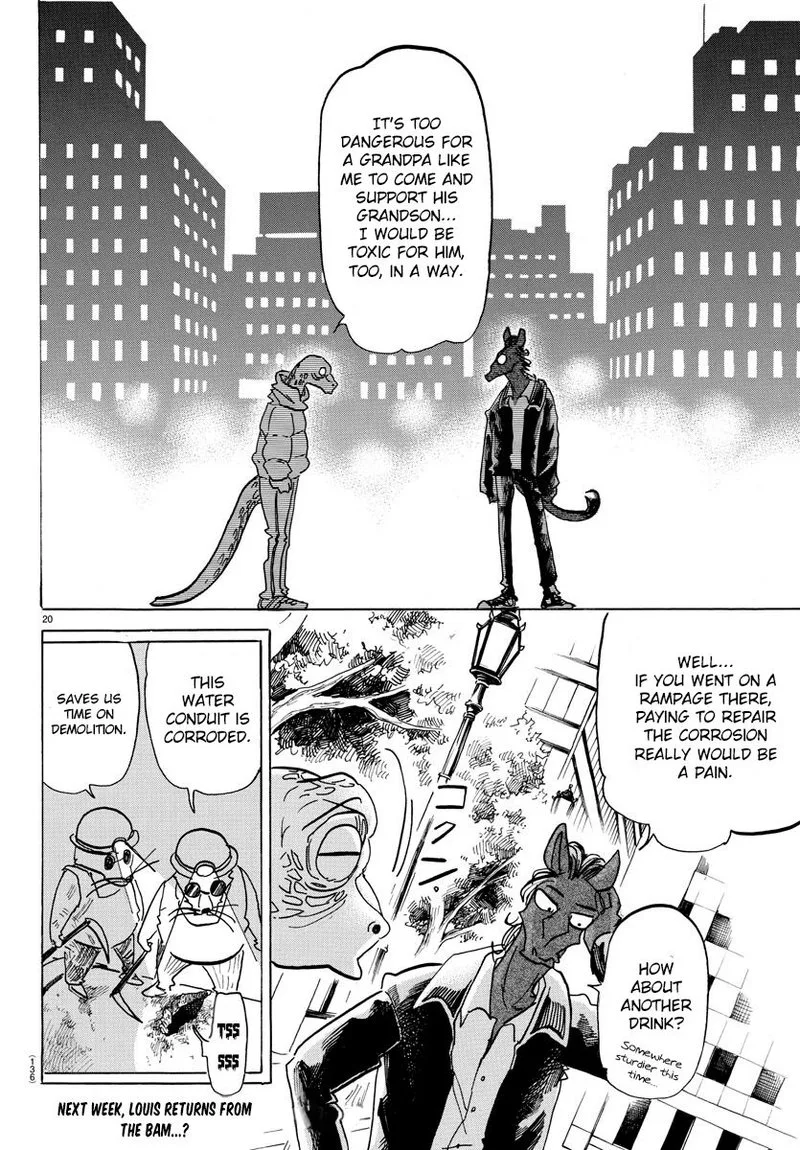 Beastars Chapter 164 page 19