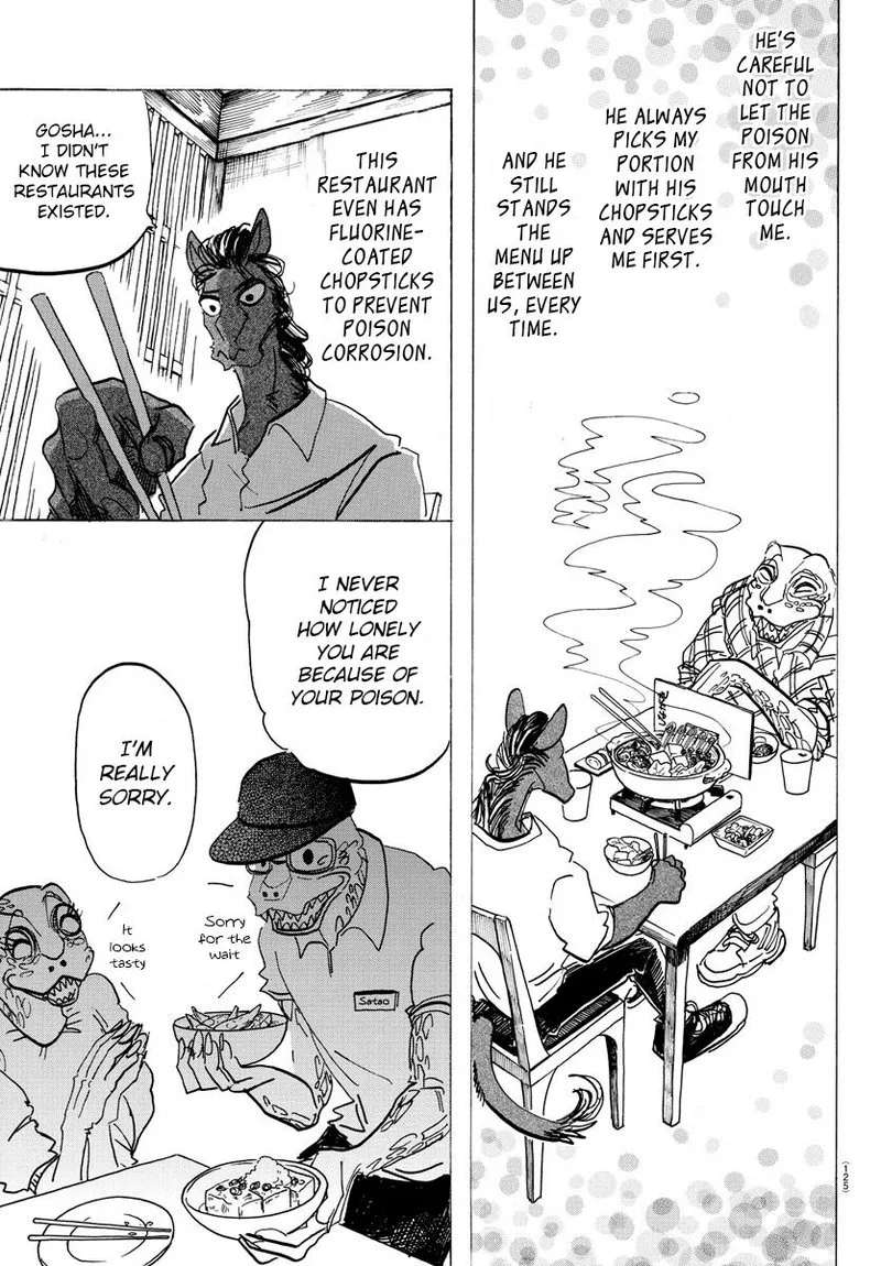 Beastars Chapter 164 page 9