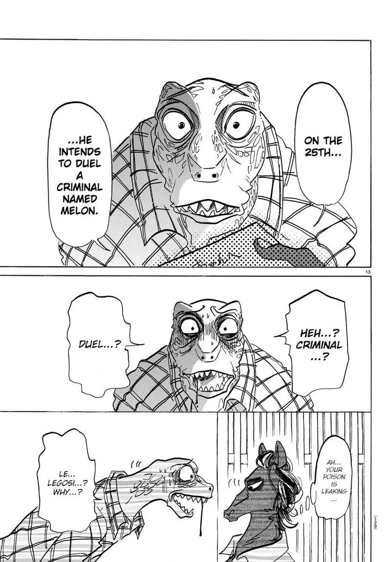 Beastars Chapter 164 page 13