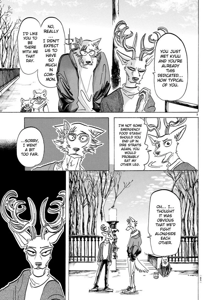 Beastars Chapter 165 page 3