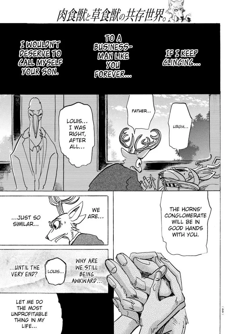 Beastars Chapter 165 page 16