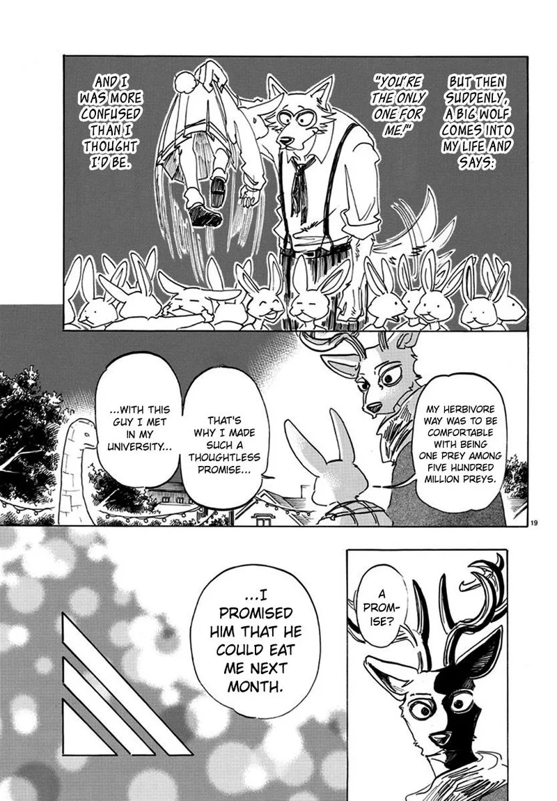Beastars Chapter 166 page 19