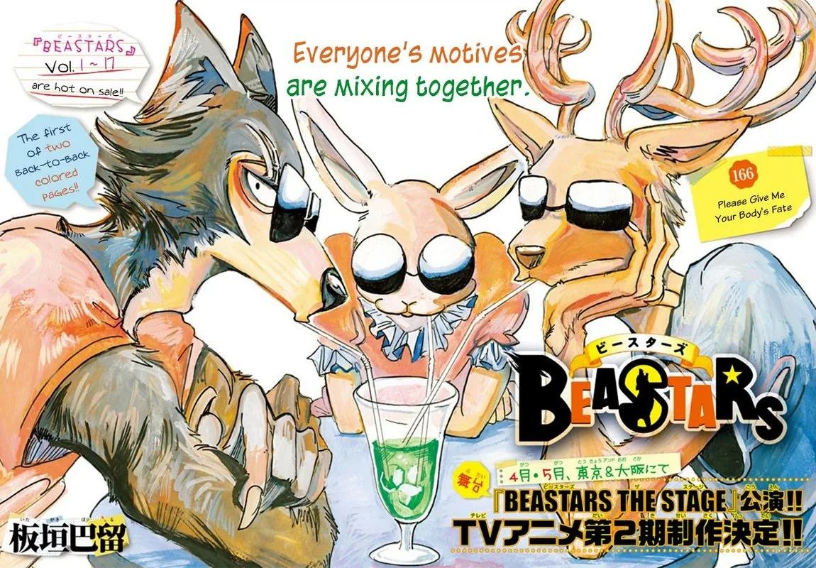 Beastars Chapter 166 page 1