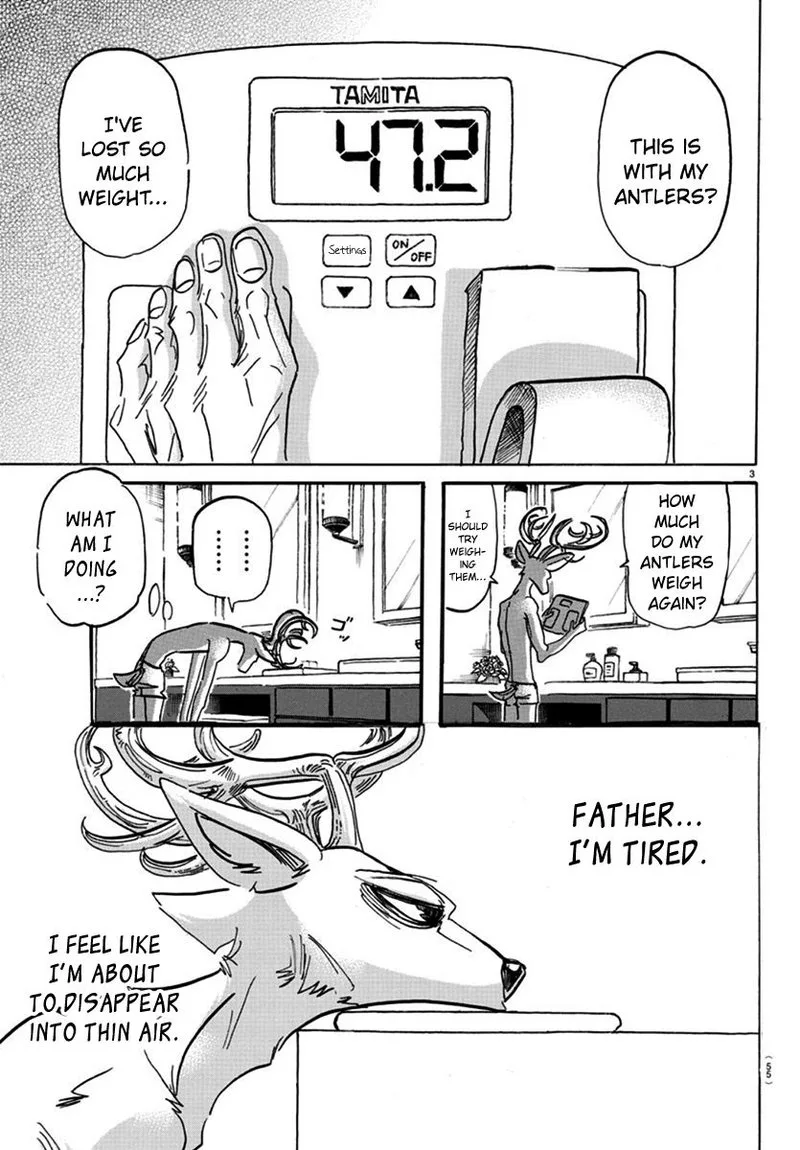 Beastars Chapter 166 page 4