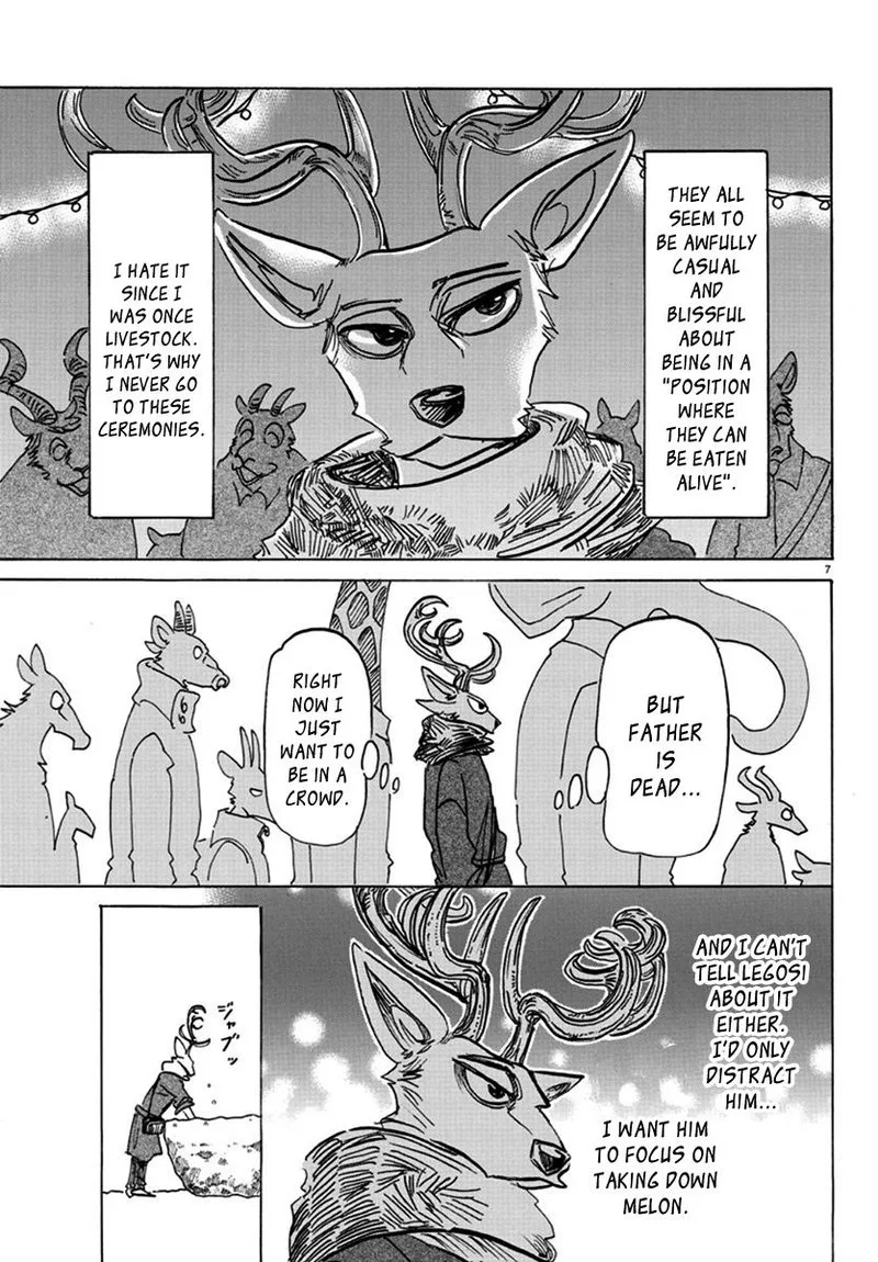 Beastars Chapter 166 page 8