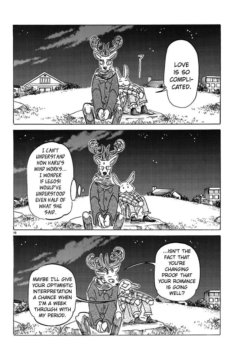Beastars Chapter 166 page 16