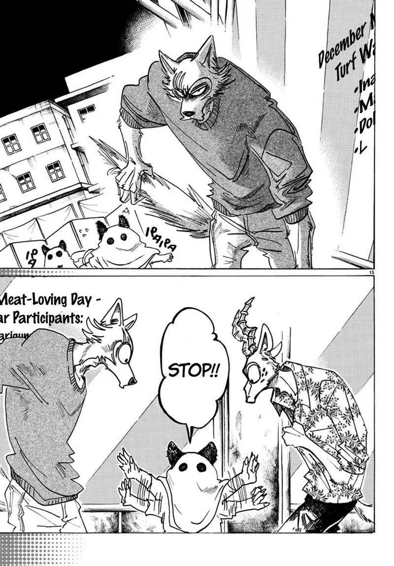 Beastars Chapter 167 page 15
