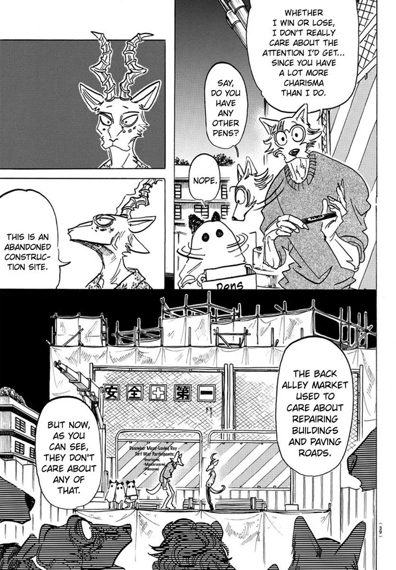 Beastars Chapter 167 page 13