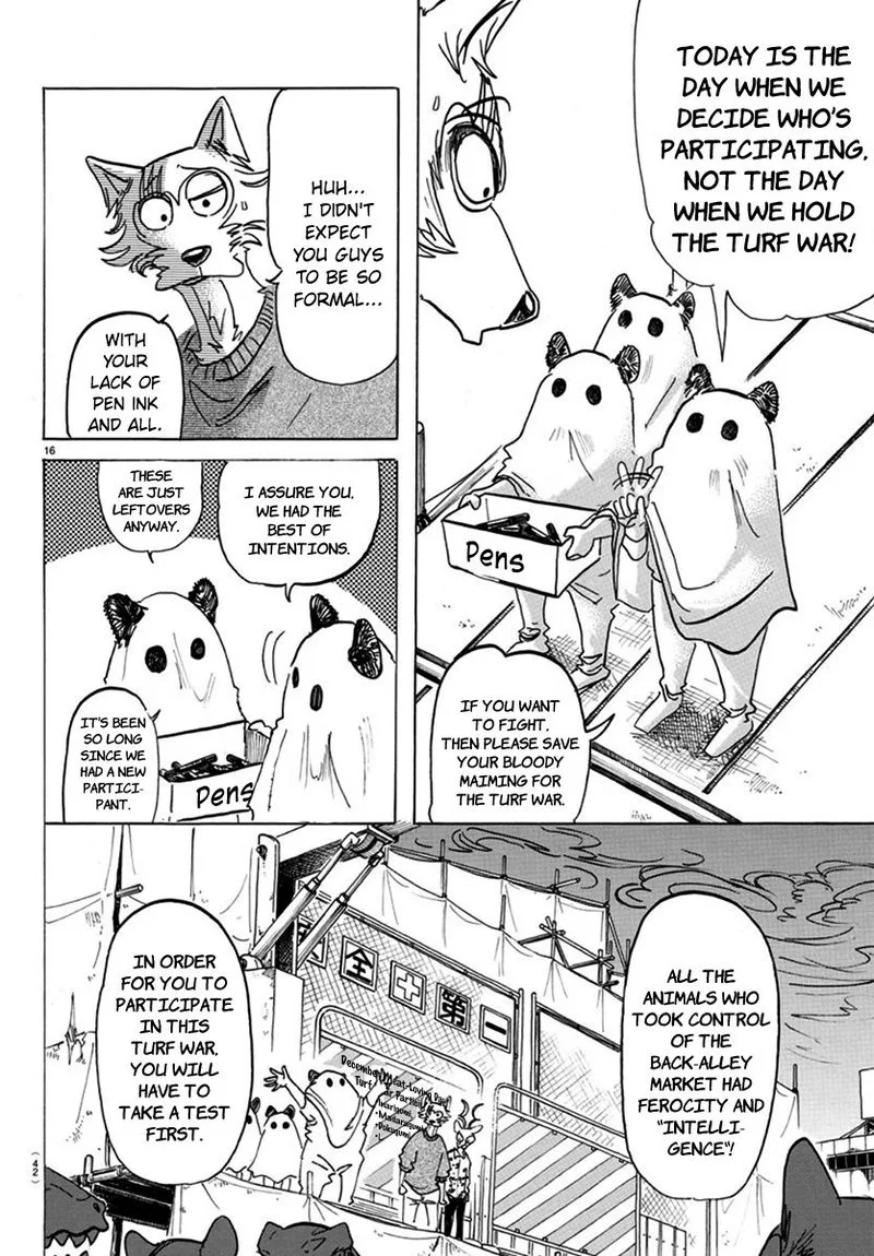 Beastars Chapter 167 page 16