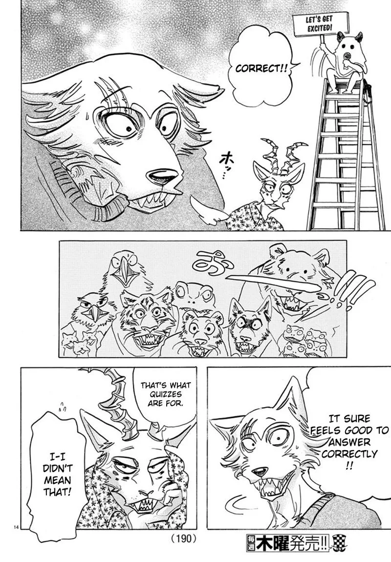 Beastars Chapter 168 page 14