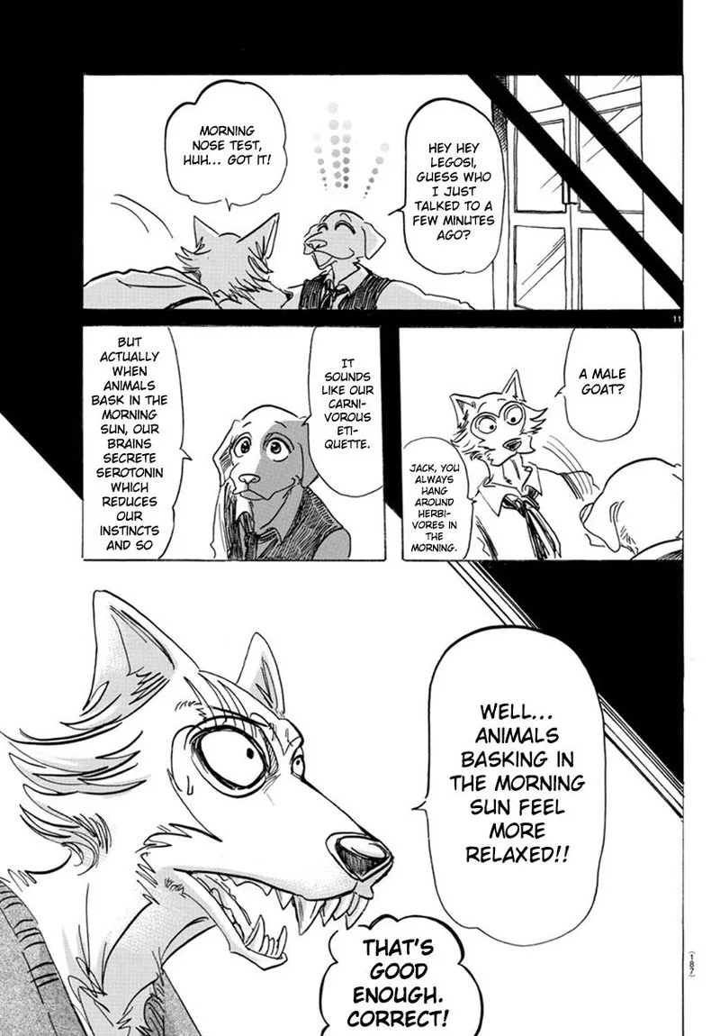 Beastars Chapter 168 page 11