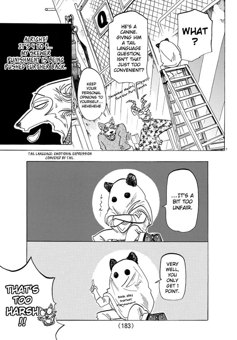 Beastars Chapter 168 page 7