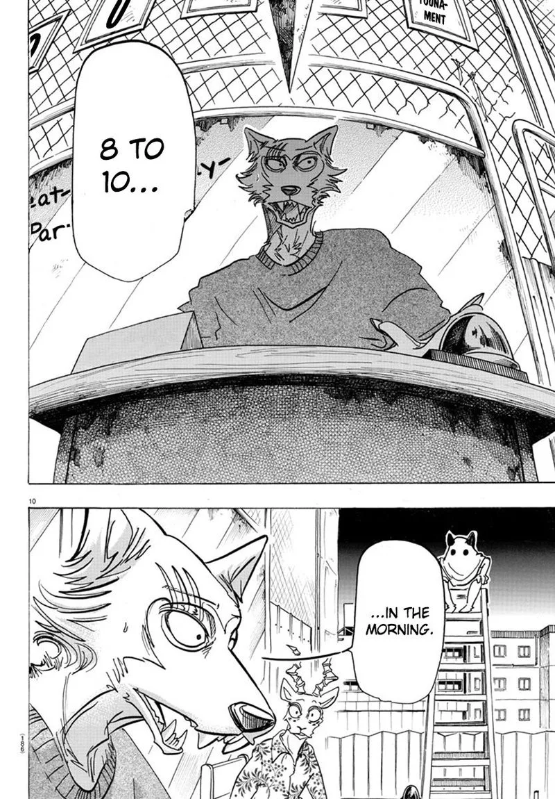 Beastars Chapter 168 page 10