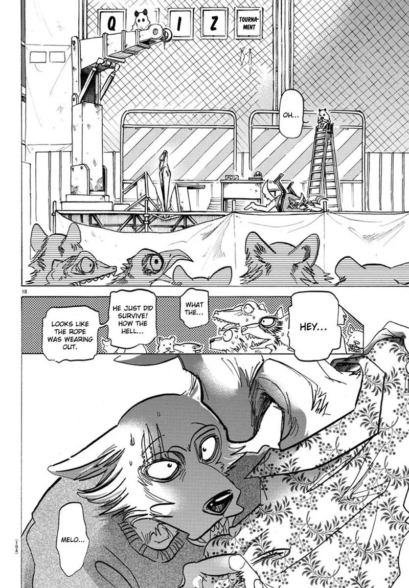 Beastars Chapter 168 page 17