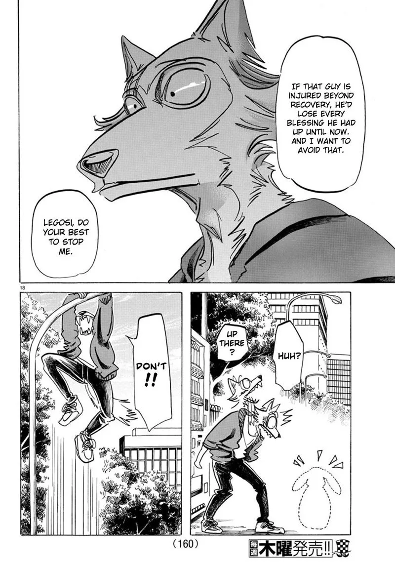 Beastars Chapter 169 page 17