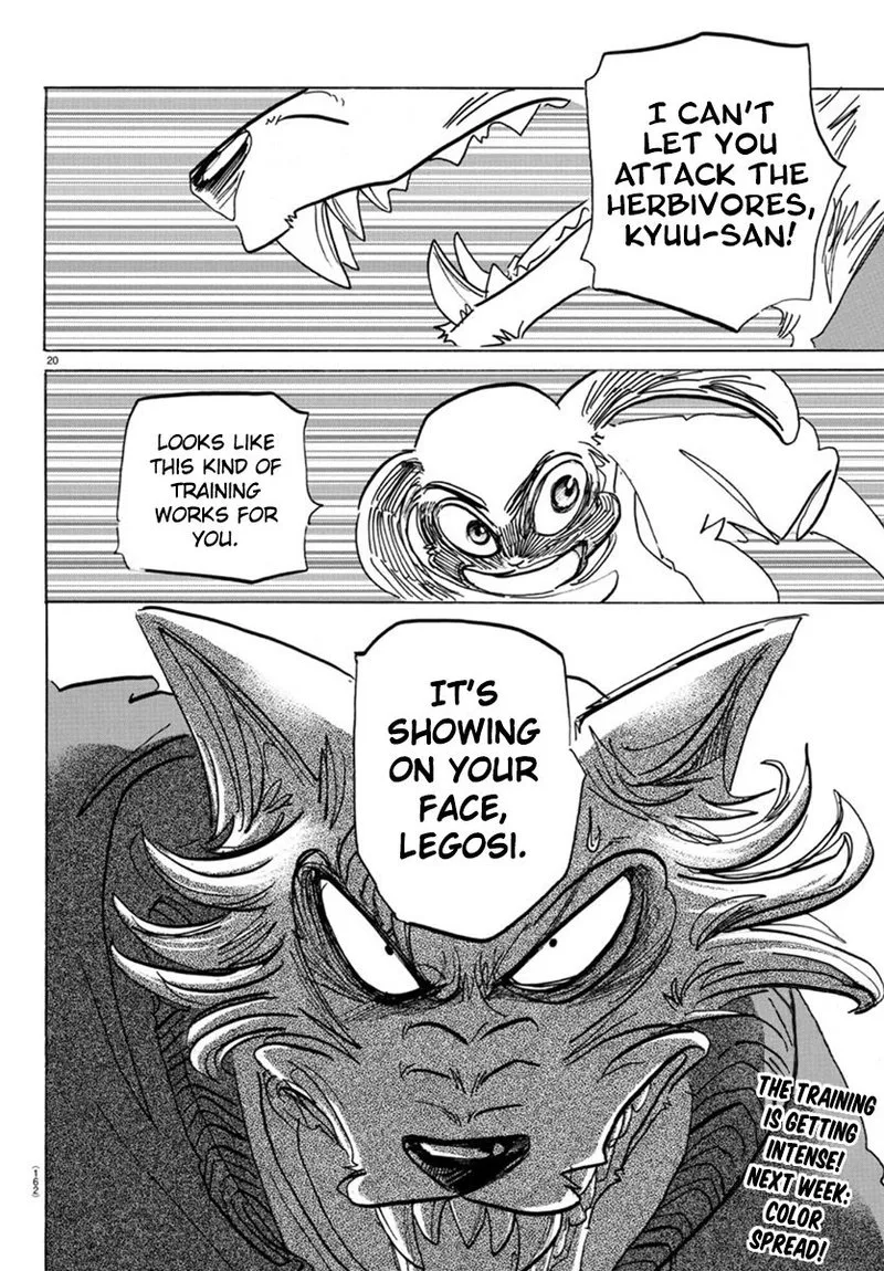 Beastars Chapter 169 page 19