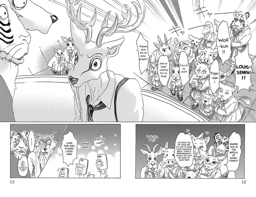 Beastars Chapter 17 page 8