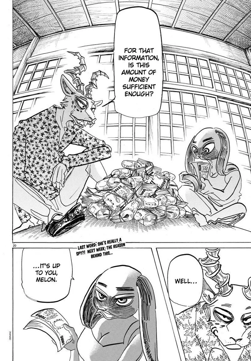 Beastars Chapter 170 page 20